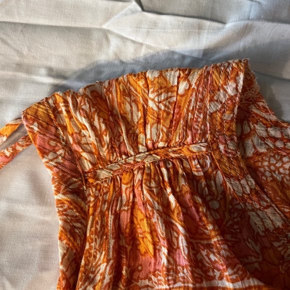 Anthropologie Terra Shirred Blouse Size S - Picture 2 of 10